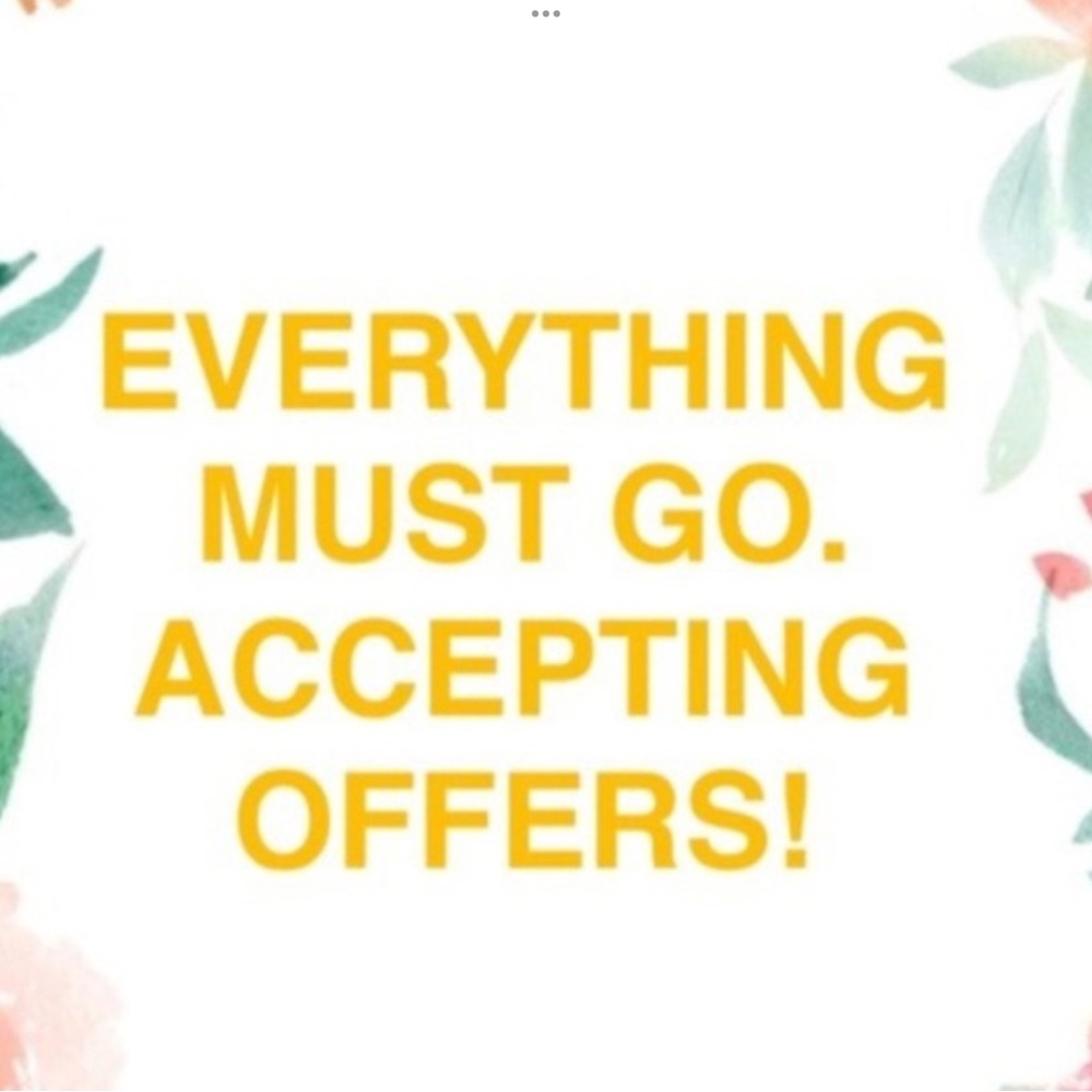 ACCEPTING REASONABLE OFFERS!